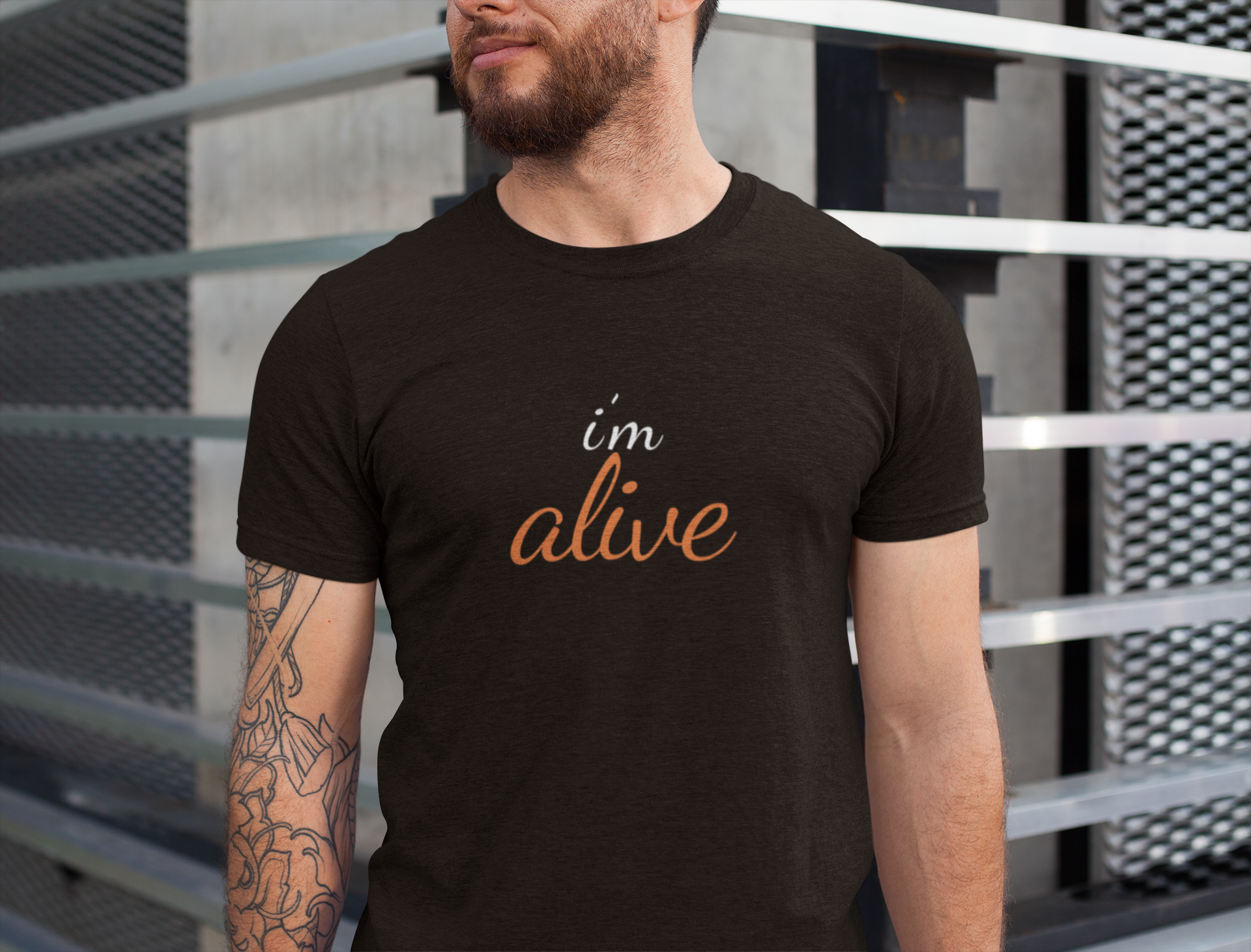i'm alive Crew T-Shirt