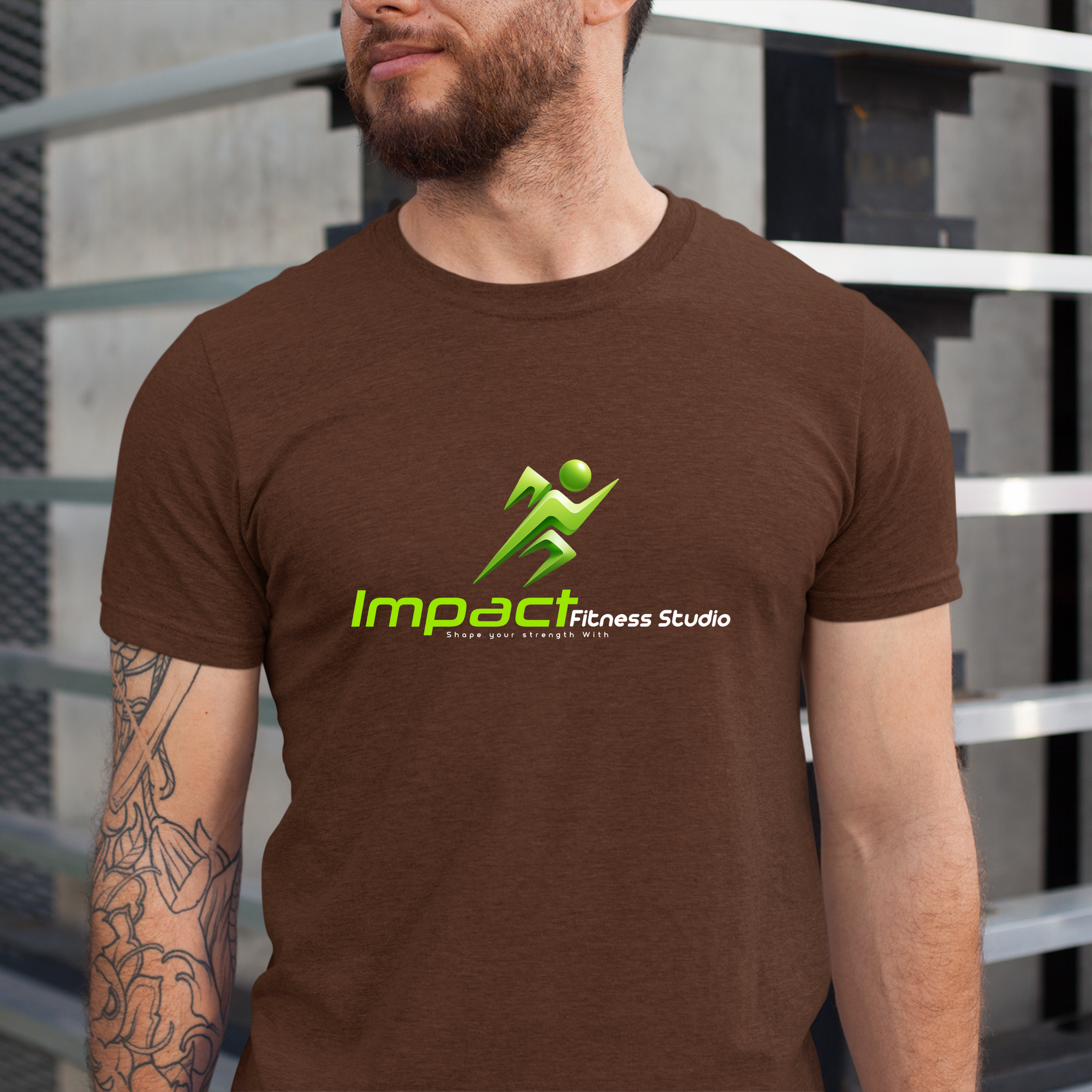 Impact Fitness Gym Classic Crew T-Shirt