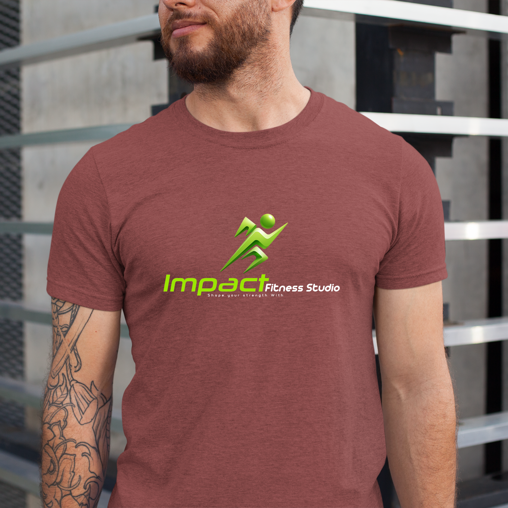 Impact Fitness Gym Classic Crew T-Shirt