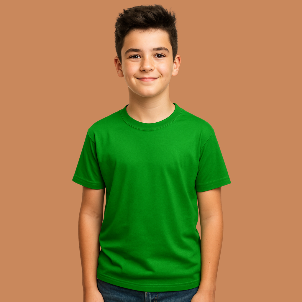 Boy's Crew Neck T-Shirt