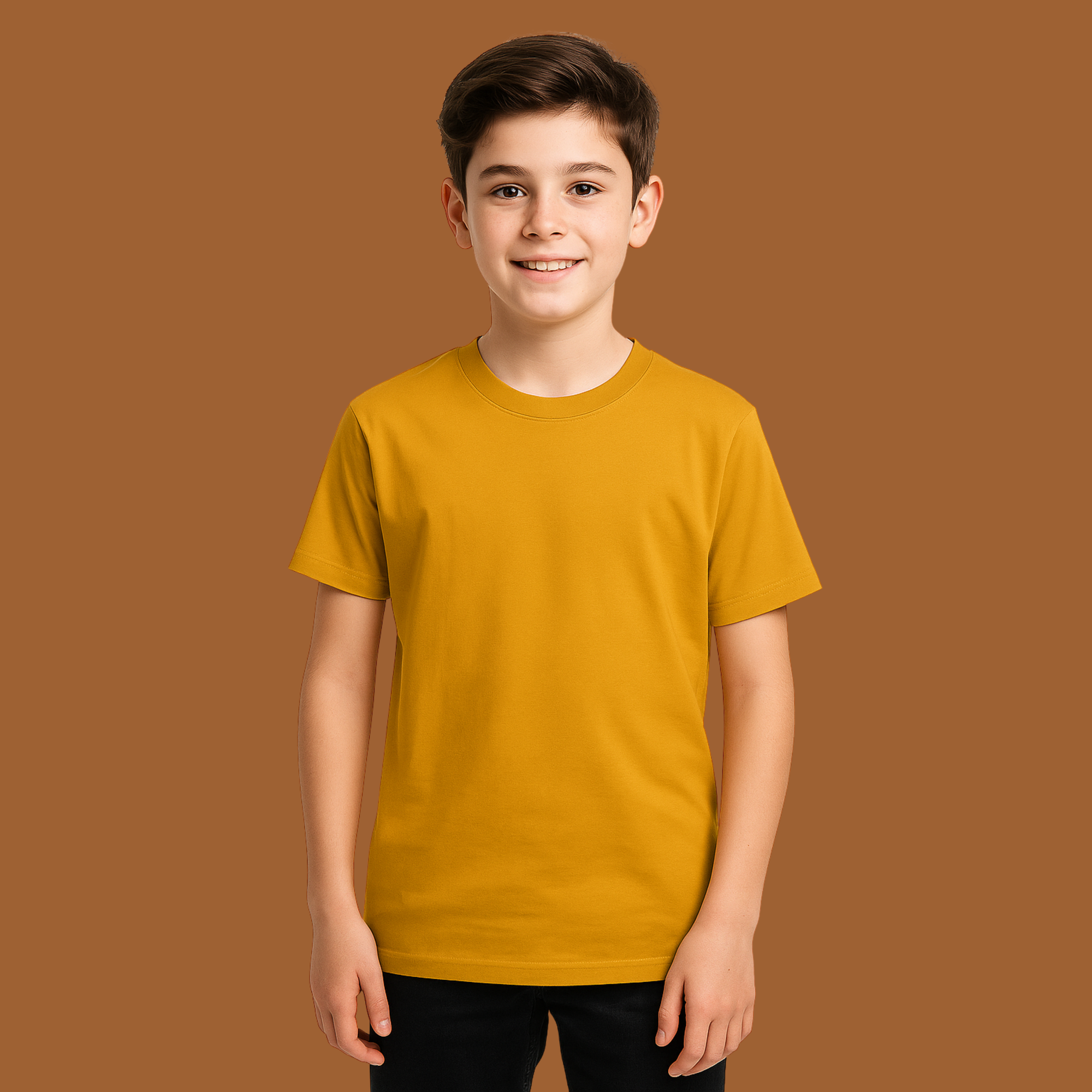 Boy's Crew Neck T-Shirt