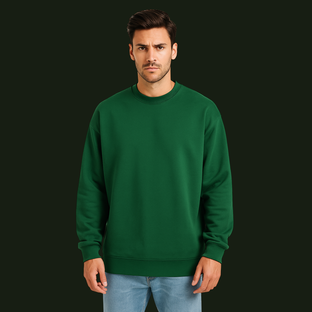 Unisex Oversized Sweatshirt Green