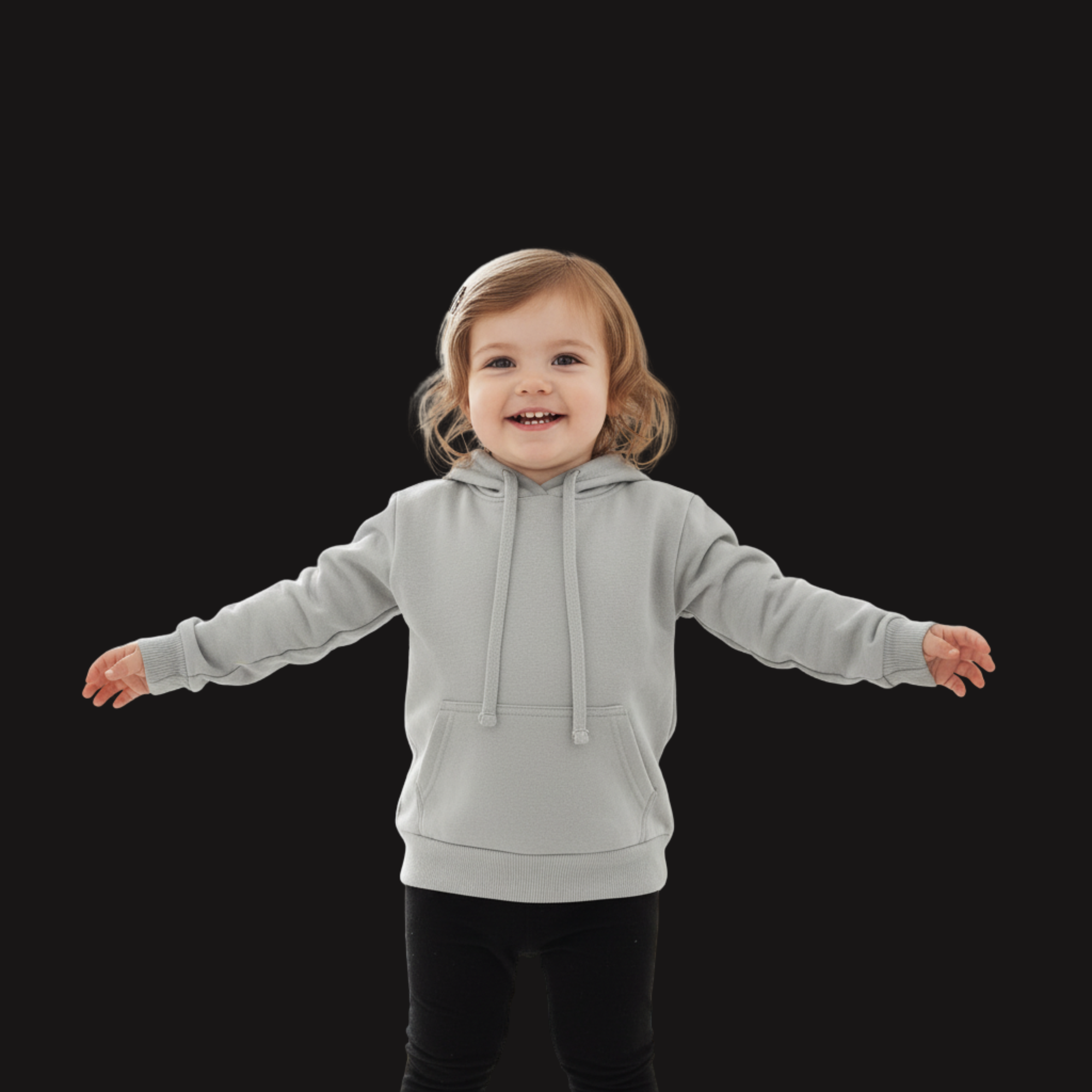 Plain Kids Hoodie 0-47 Months