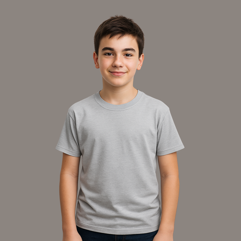 Boy's Crew Neck T-Shirt