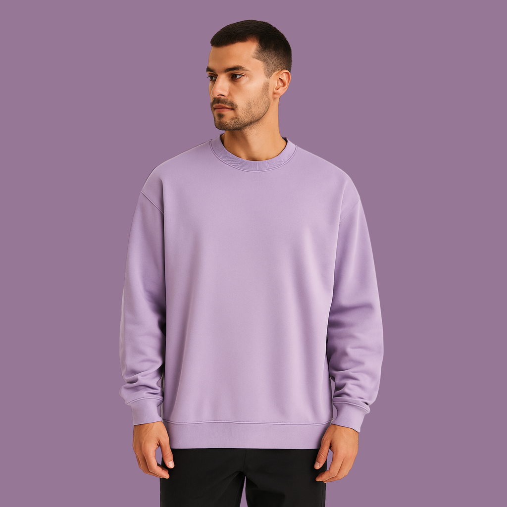 Unisex Oversized Sweatshirt Lavender