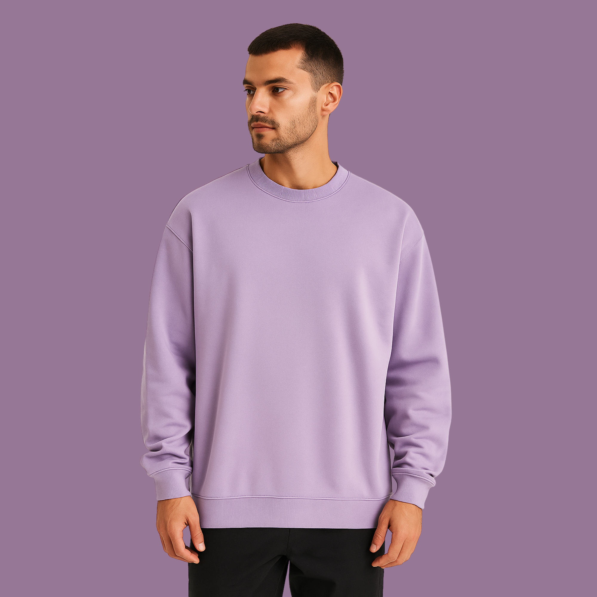 Unisex Oversized Sweatshirt Lavender