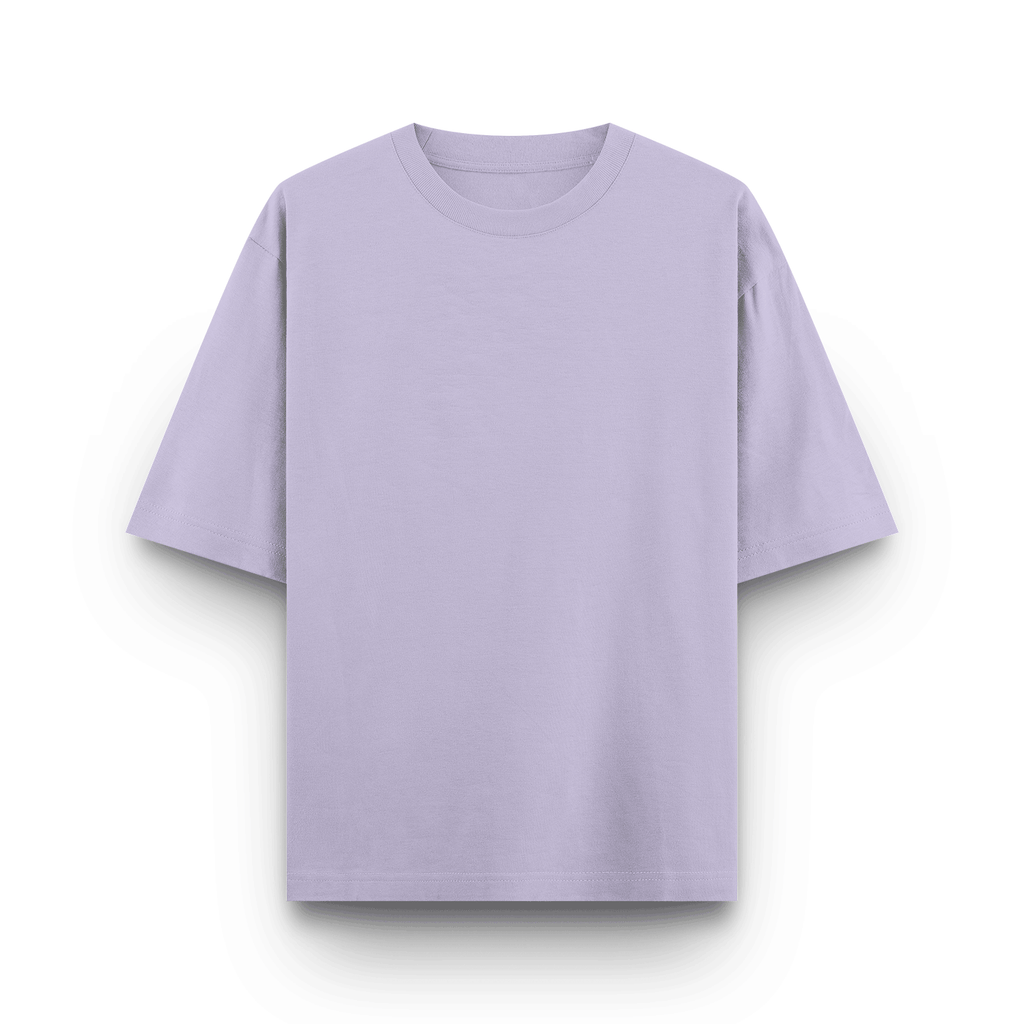 Male Oversized Classic T-Shirt Lavender