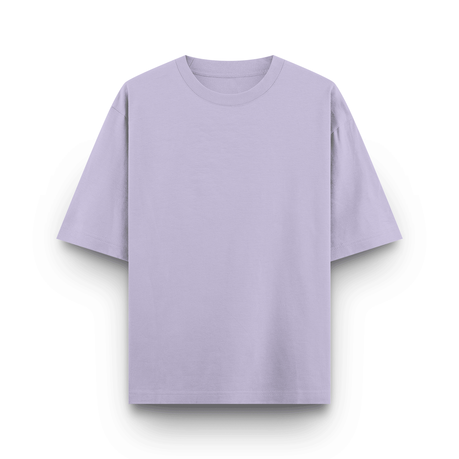 Male Oversized Classic T-Shirt Lavender