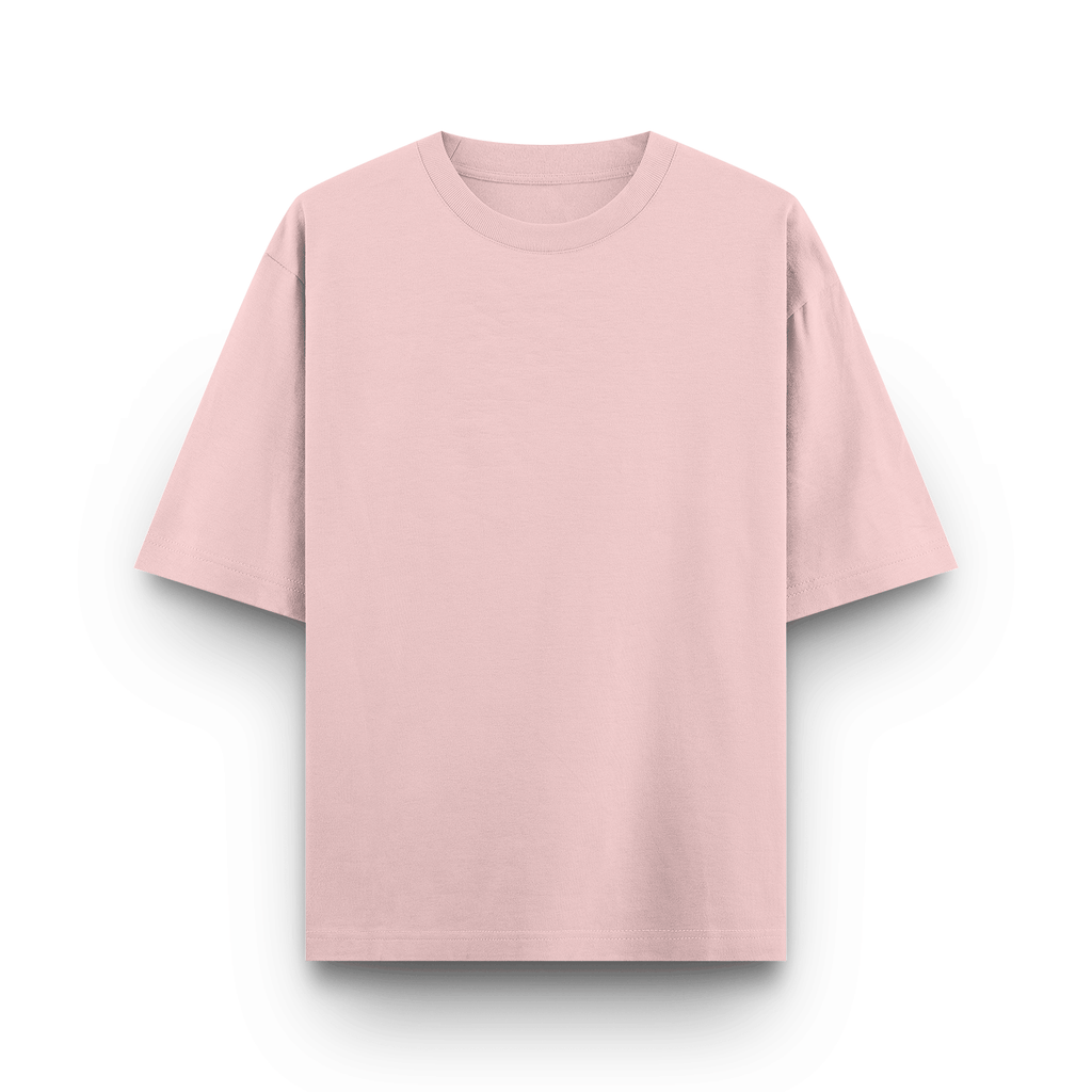 Male Oversized Classic T-Shirt BabyPink