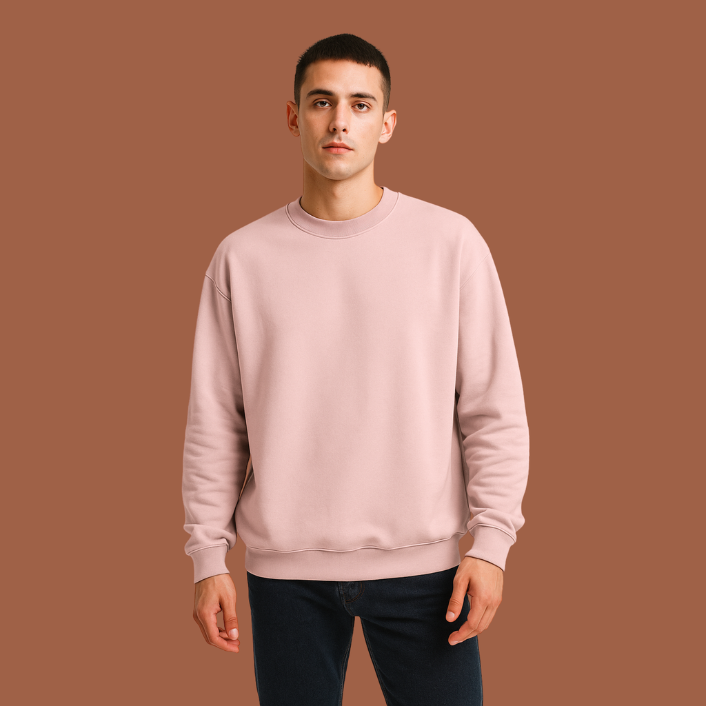 Unisex Oversized Sweatshirt BabyPink
