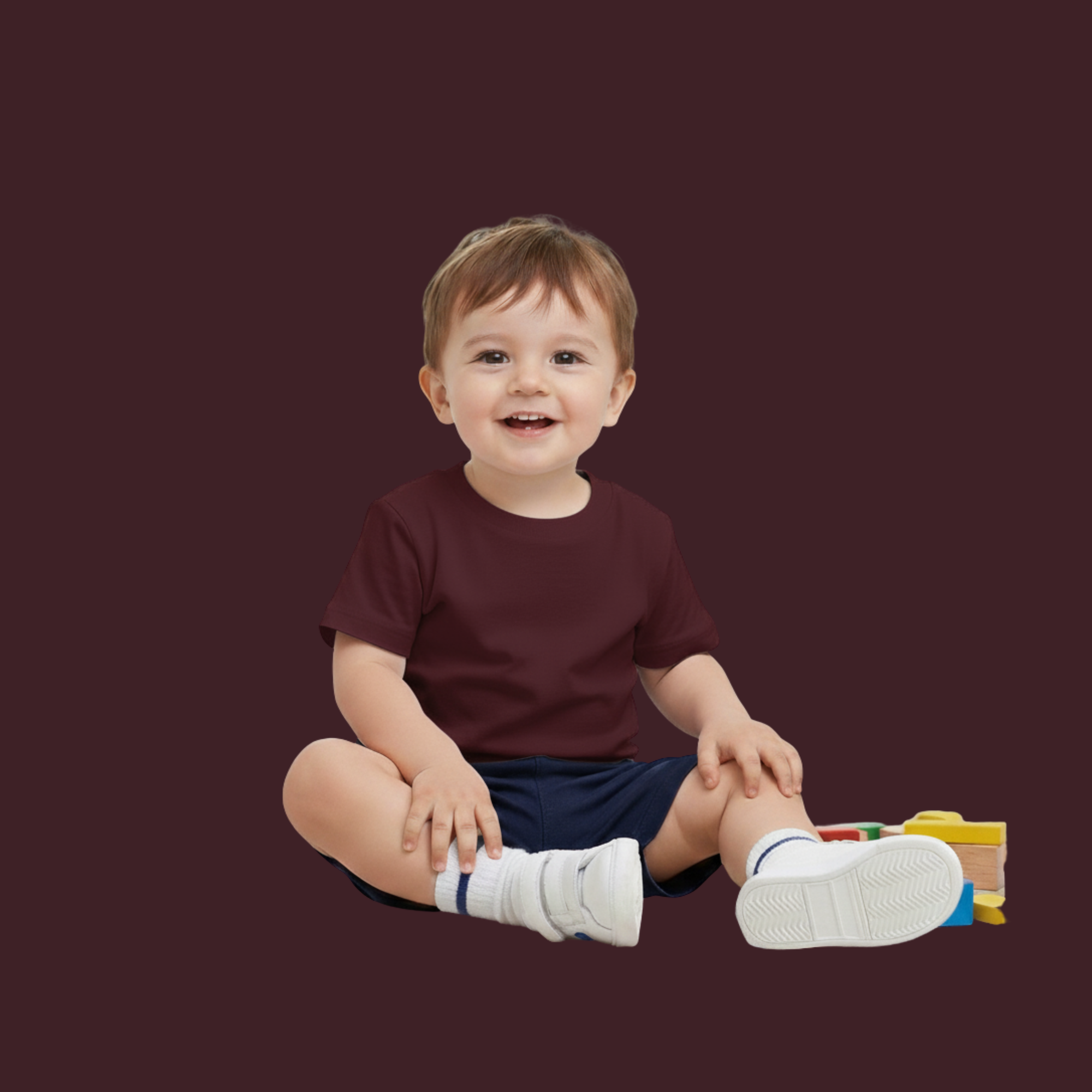 Boy's Crew Neck T-Shirt