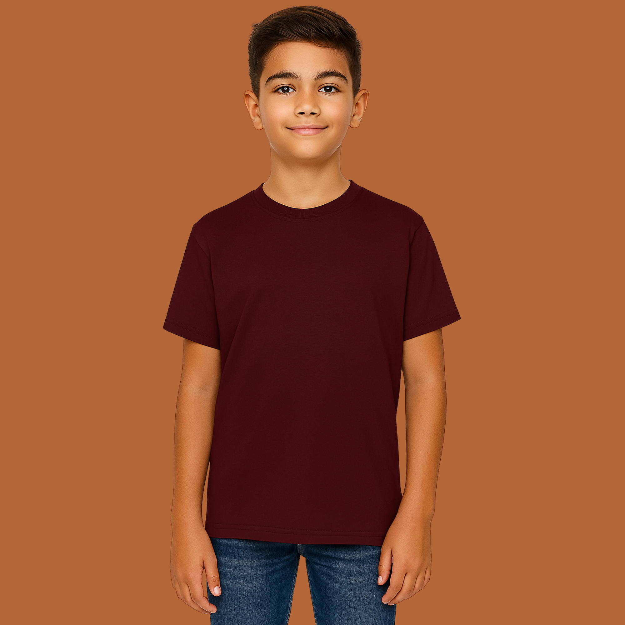 Boy's Crew Neck T-Shirt