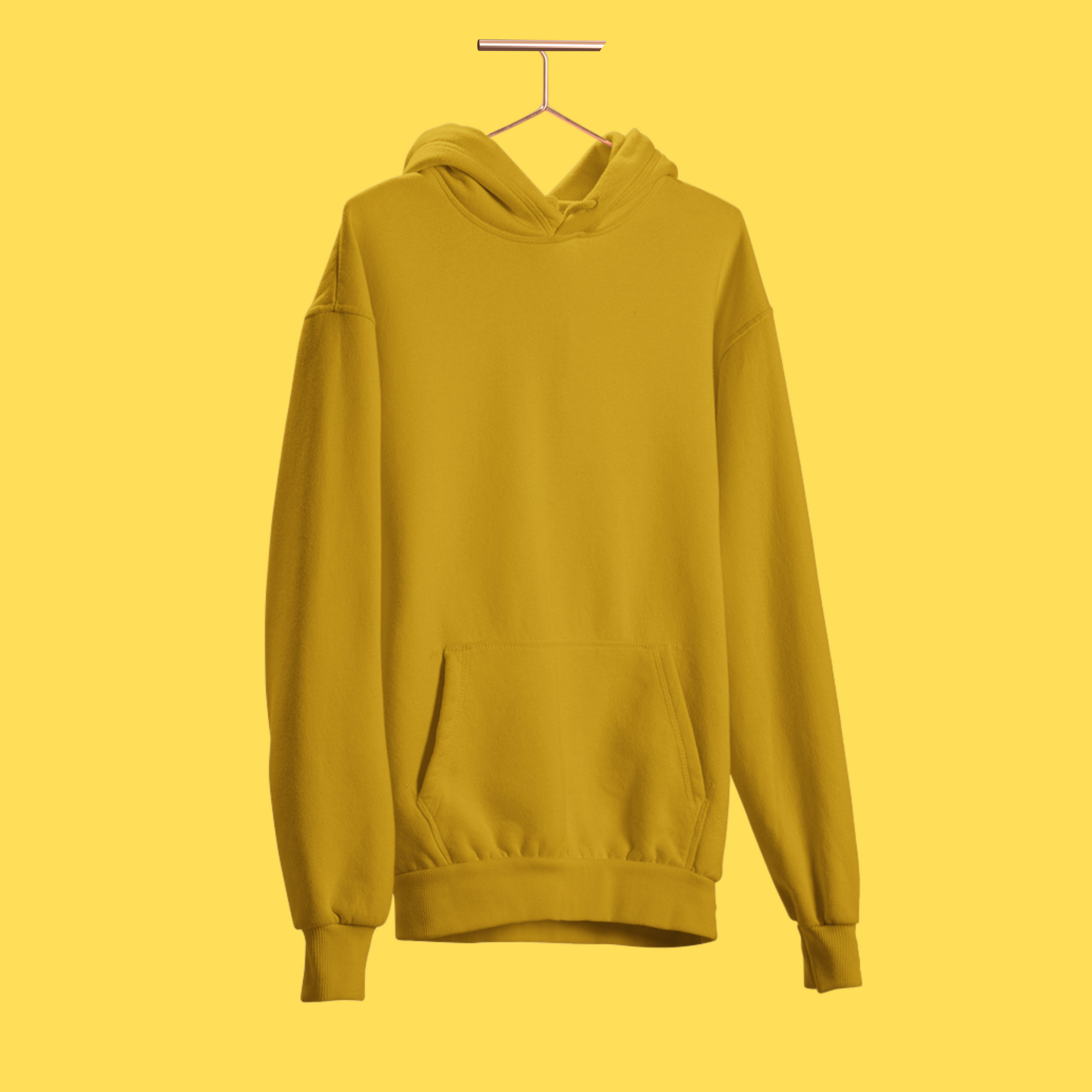 Hoodie MustardYellow