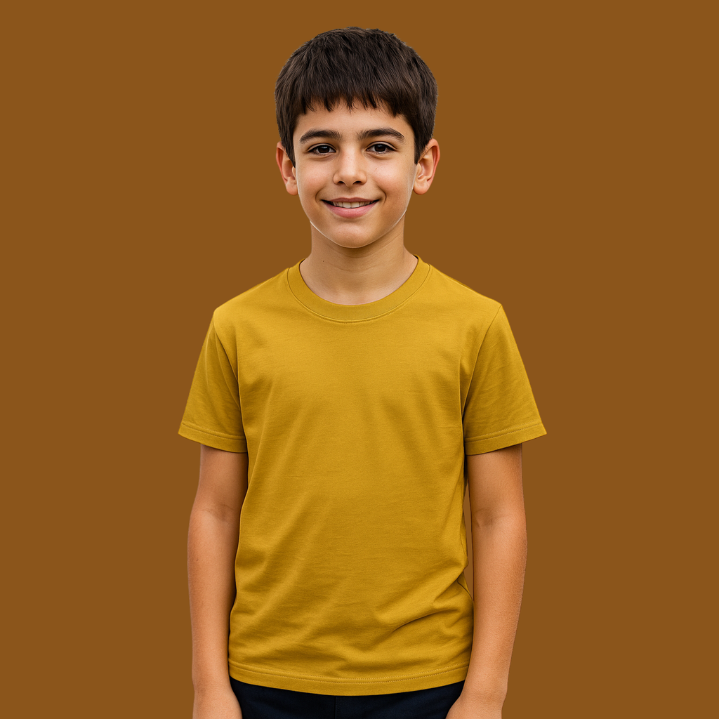 Boy's Crew Neck T-Shirt