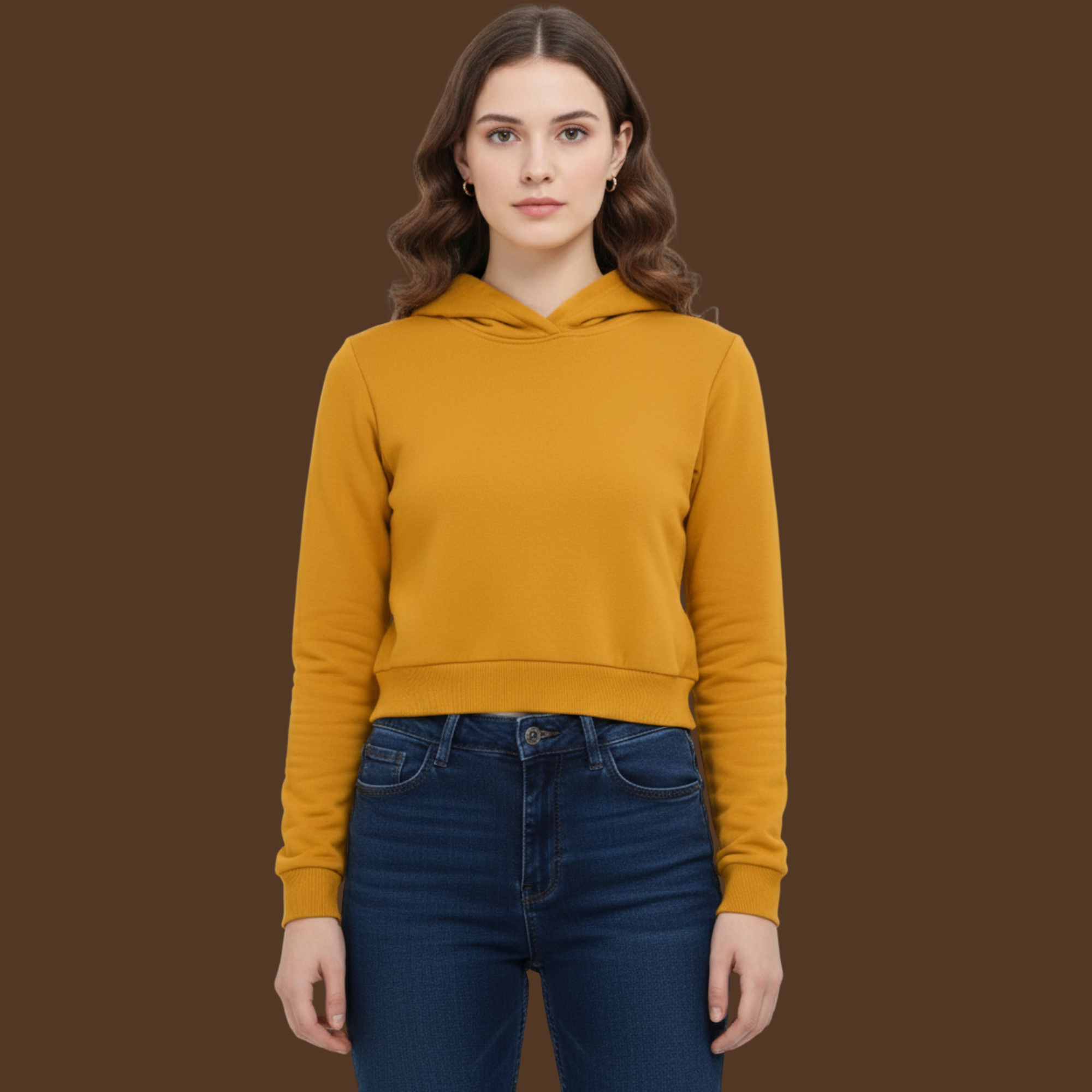 Female Cropped Hoodie