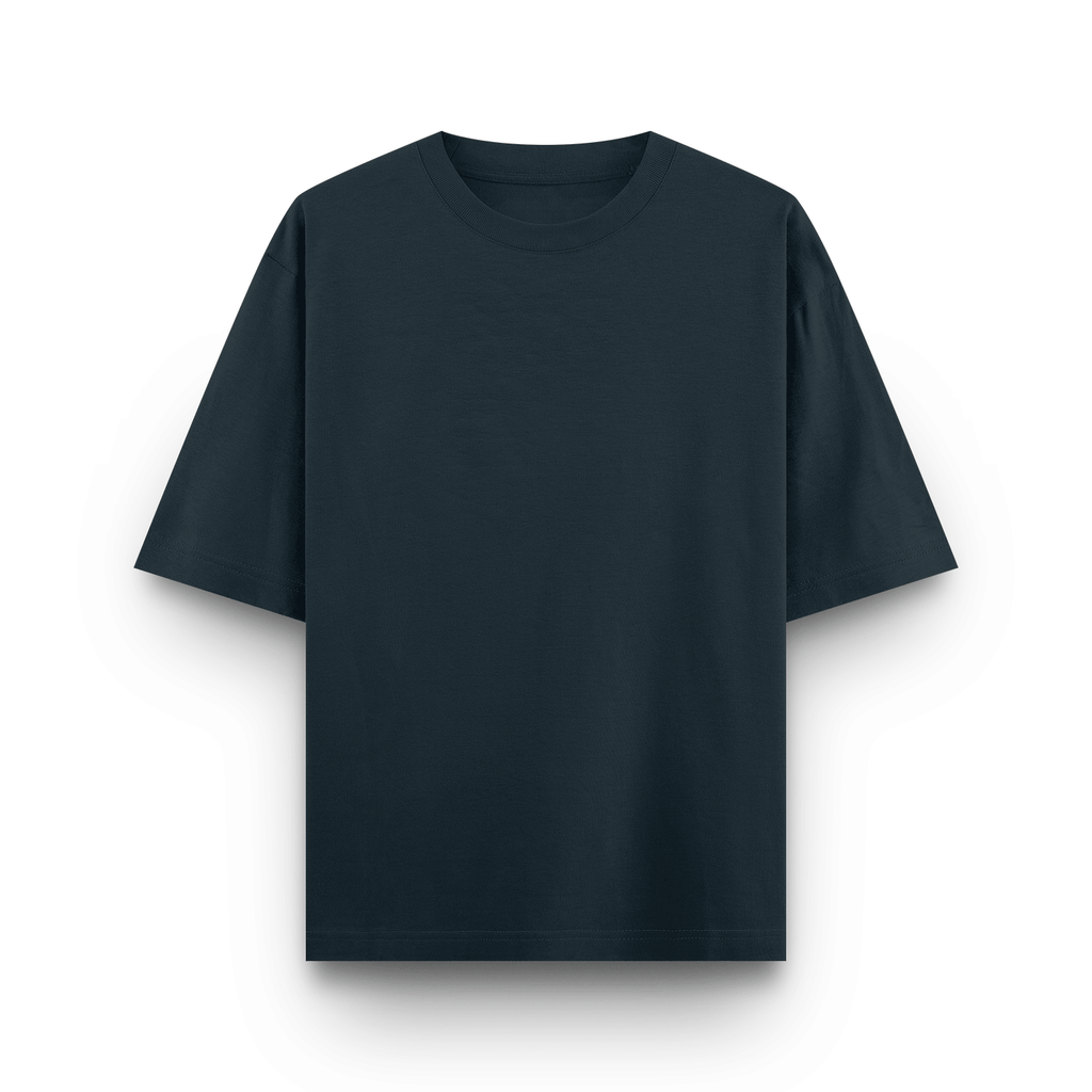 Male Oversized Classic T-Shirt NavyBlue