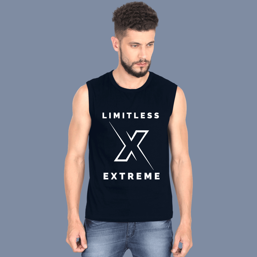 Printed Men's Sleeveless T-Shirt
