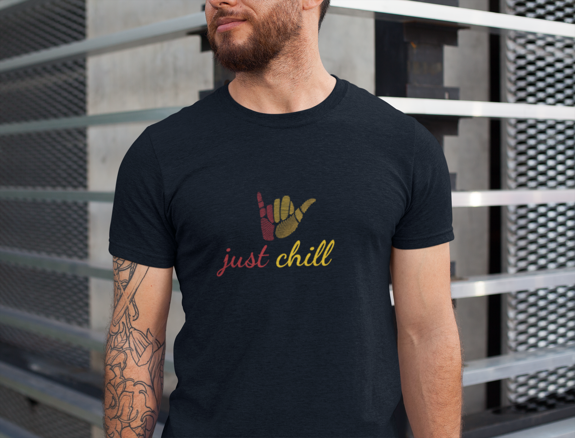 Just Chill Classic Crew T-Shirt
