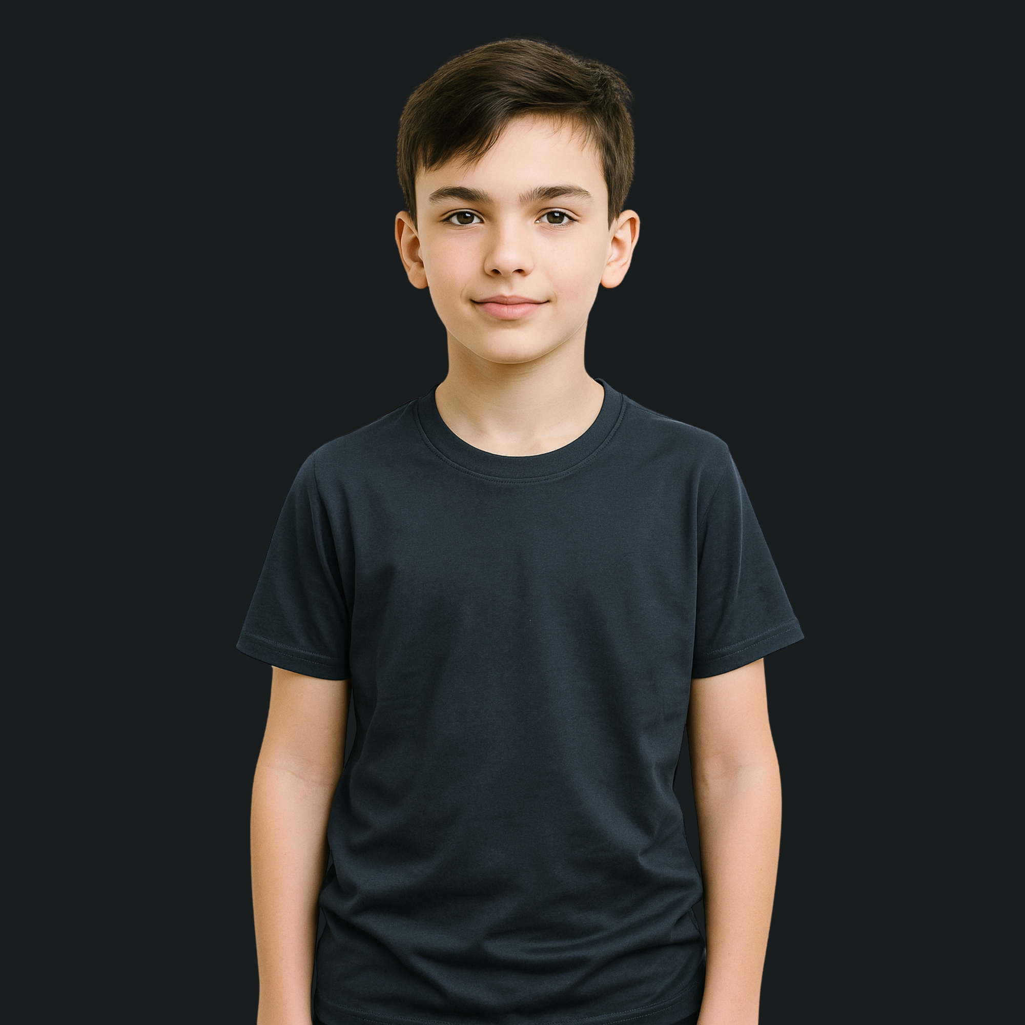 Boy's Crew Neck T-Shirt