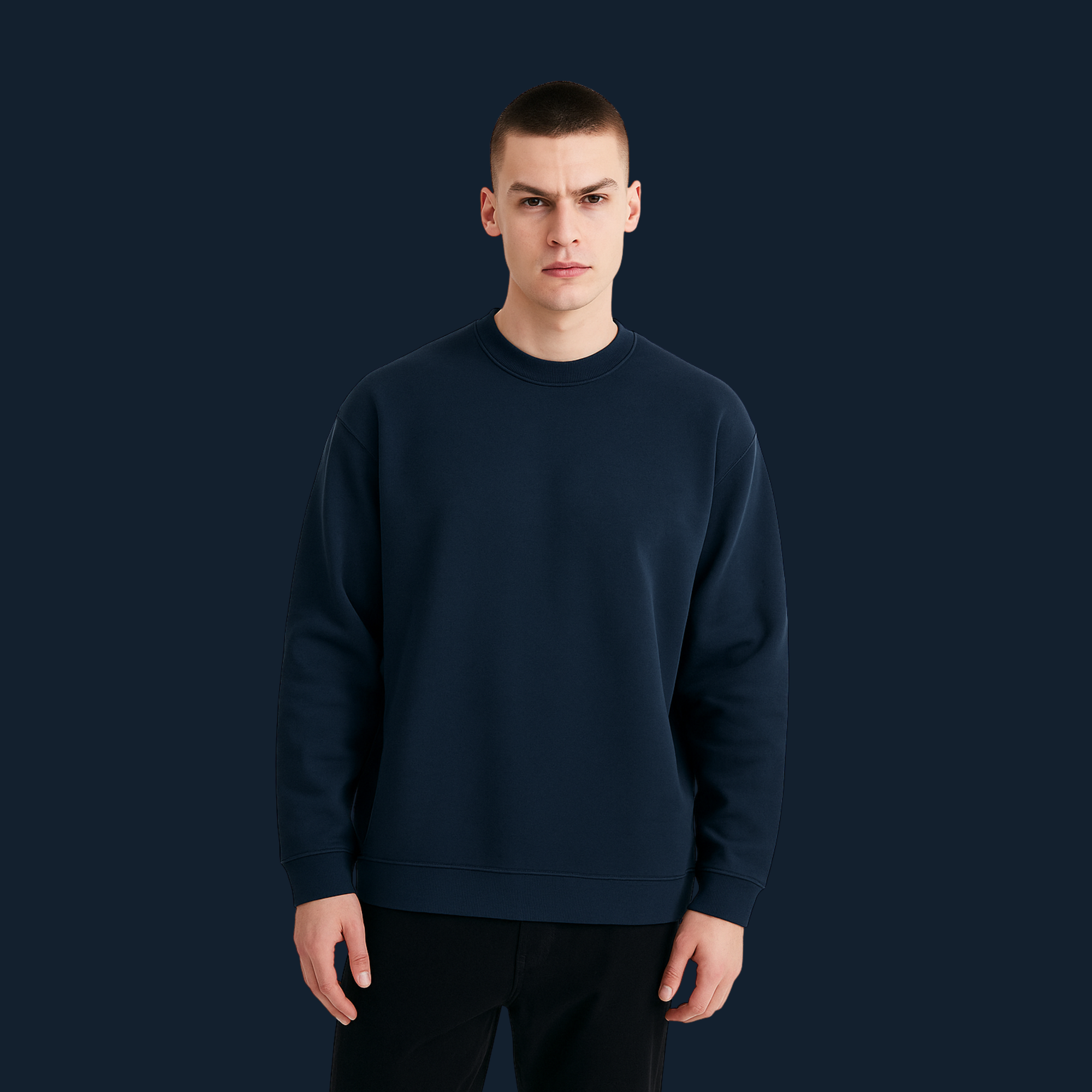 Unisex Oversized Sweatshirt NavyBlue