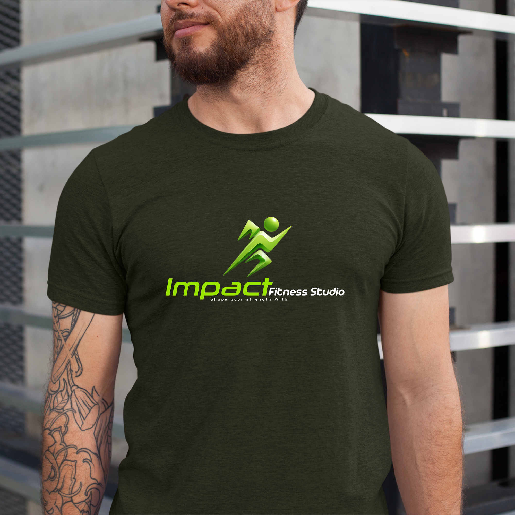 Impact Fitness Gym Classic Crew T-Shirt