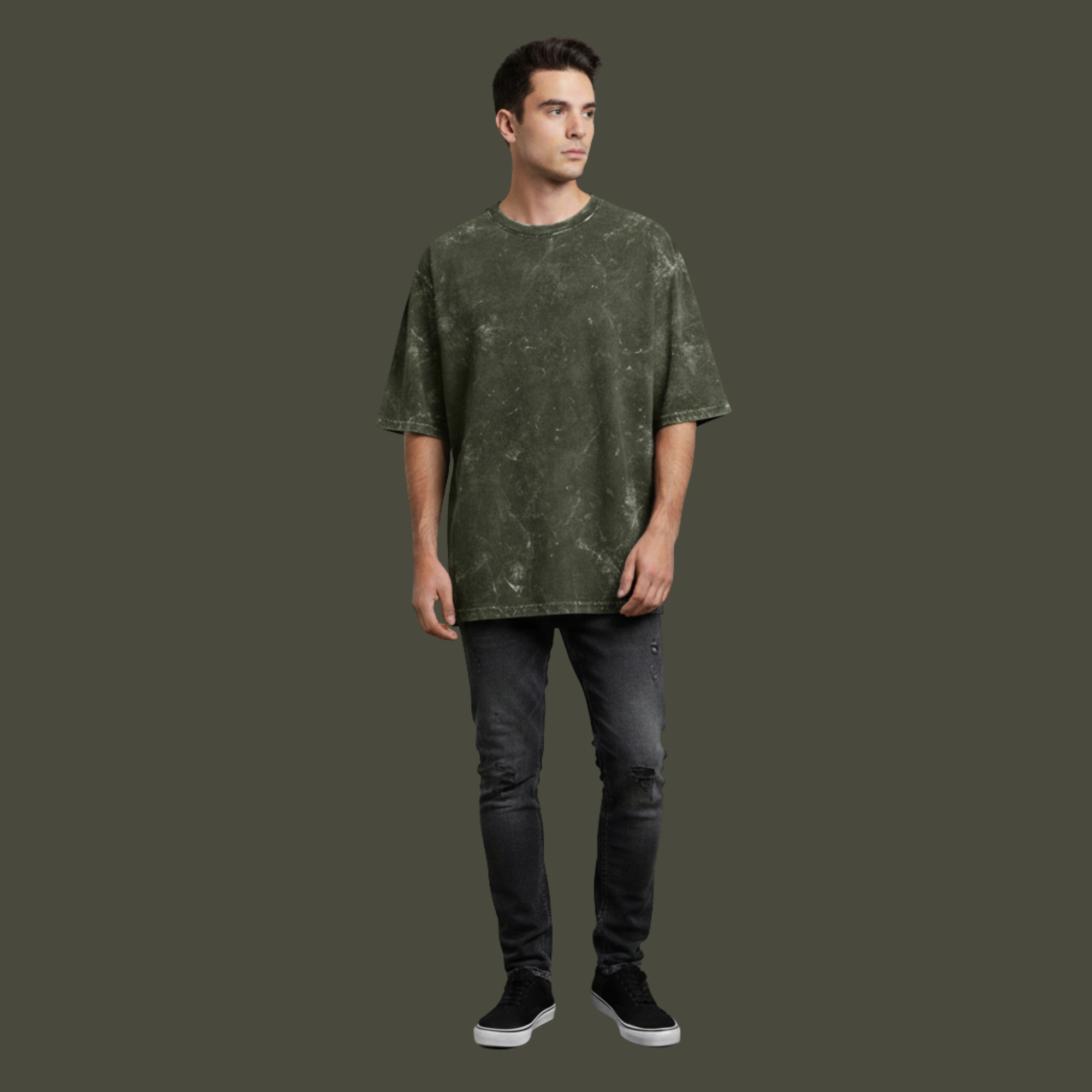 Acid Washed Oversized Tee