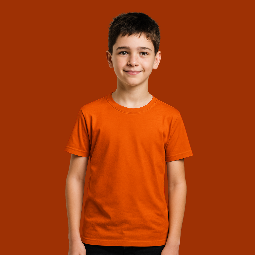 Boy's Crew Neck T-Shirt