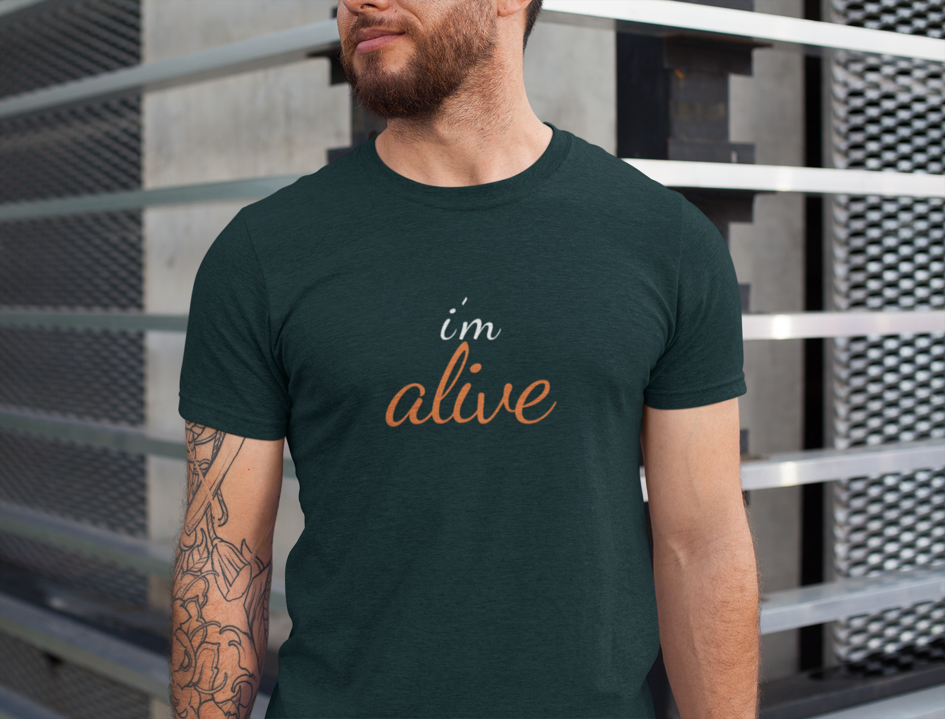 i'm alive Crew T-Shirt