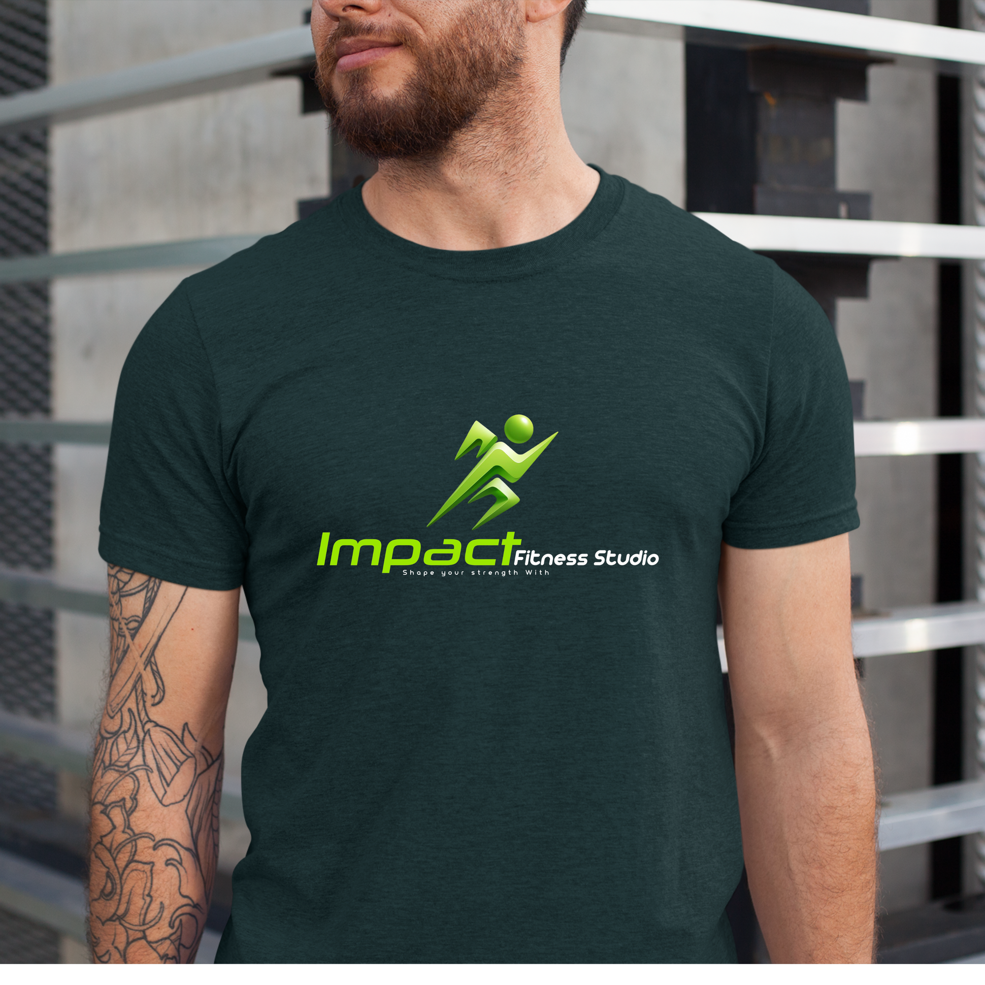 Impact Fitness Gym Classic Crew T-Shirt