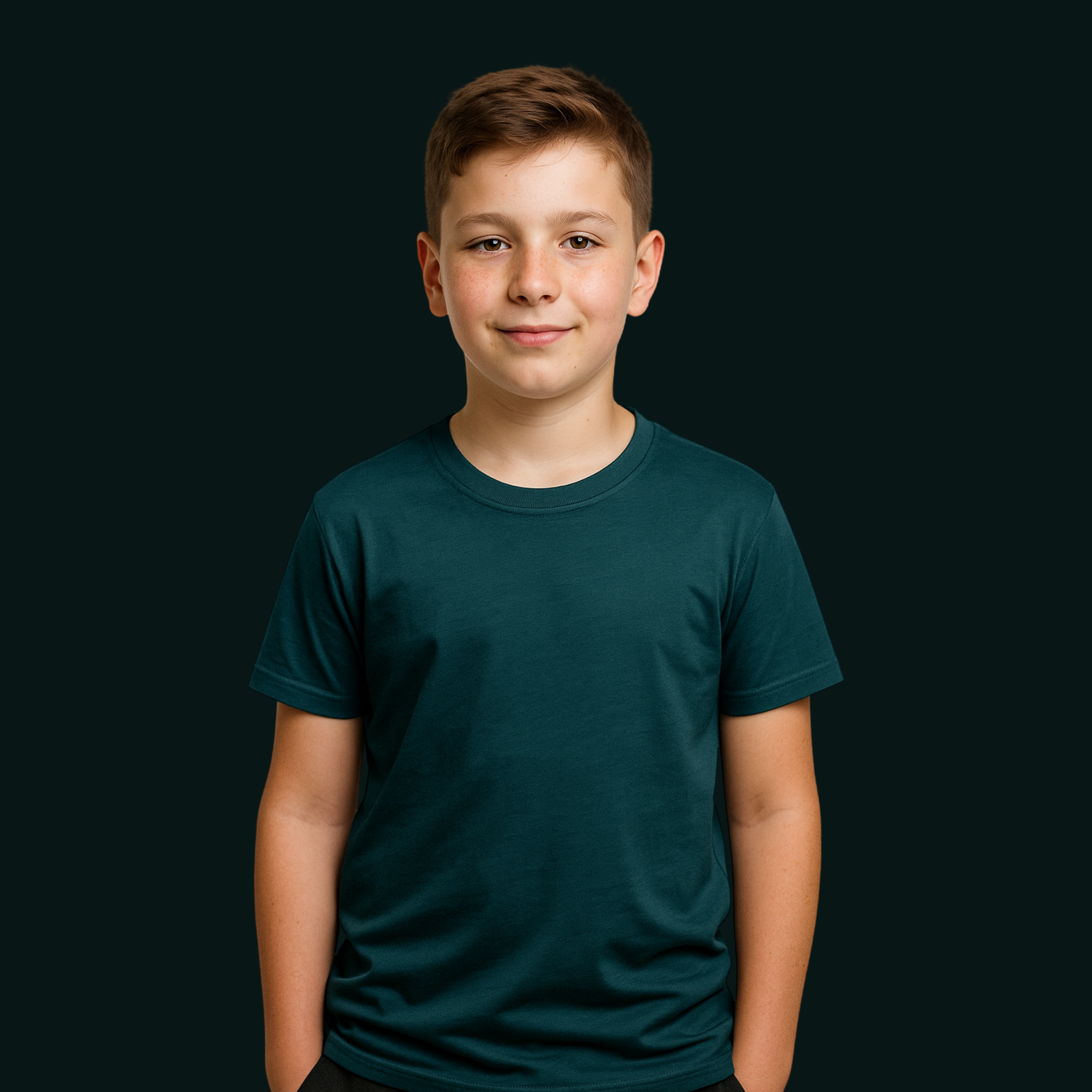 Boy's Crew Neck T-Shirt