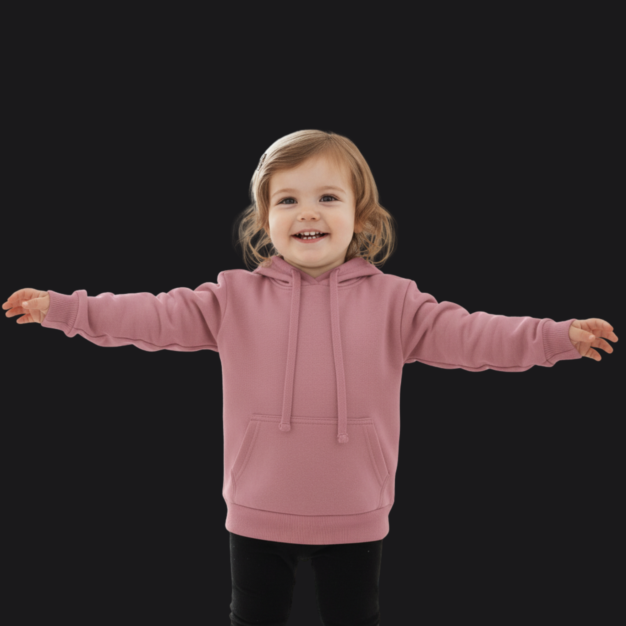 Plain Kids Hoodie 0-47 Months