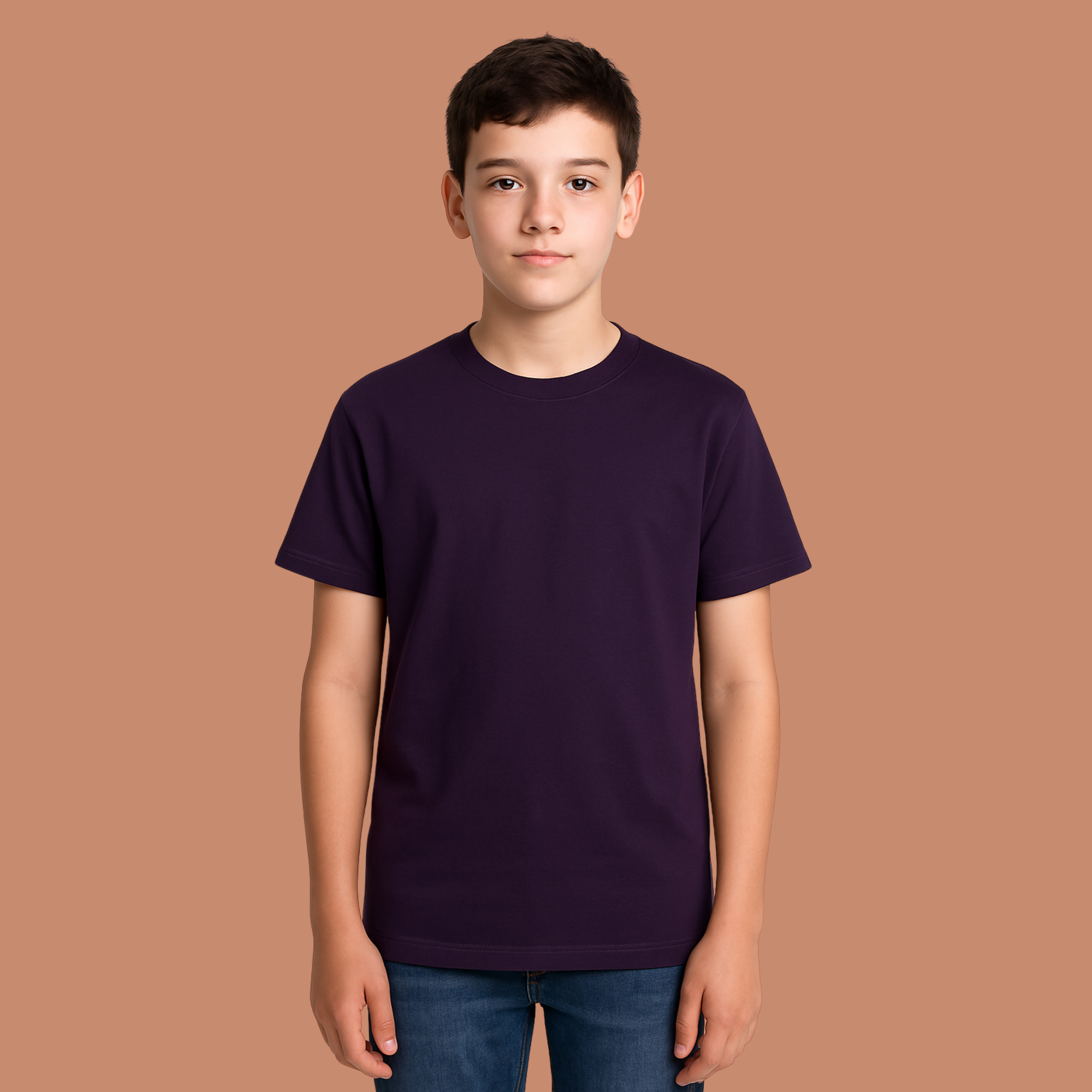 Boy's Crew Neck T-Shirt