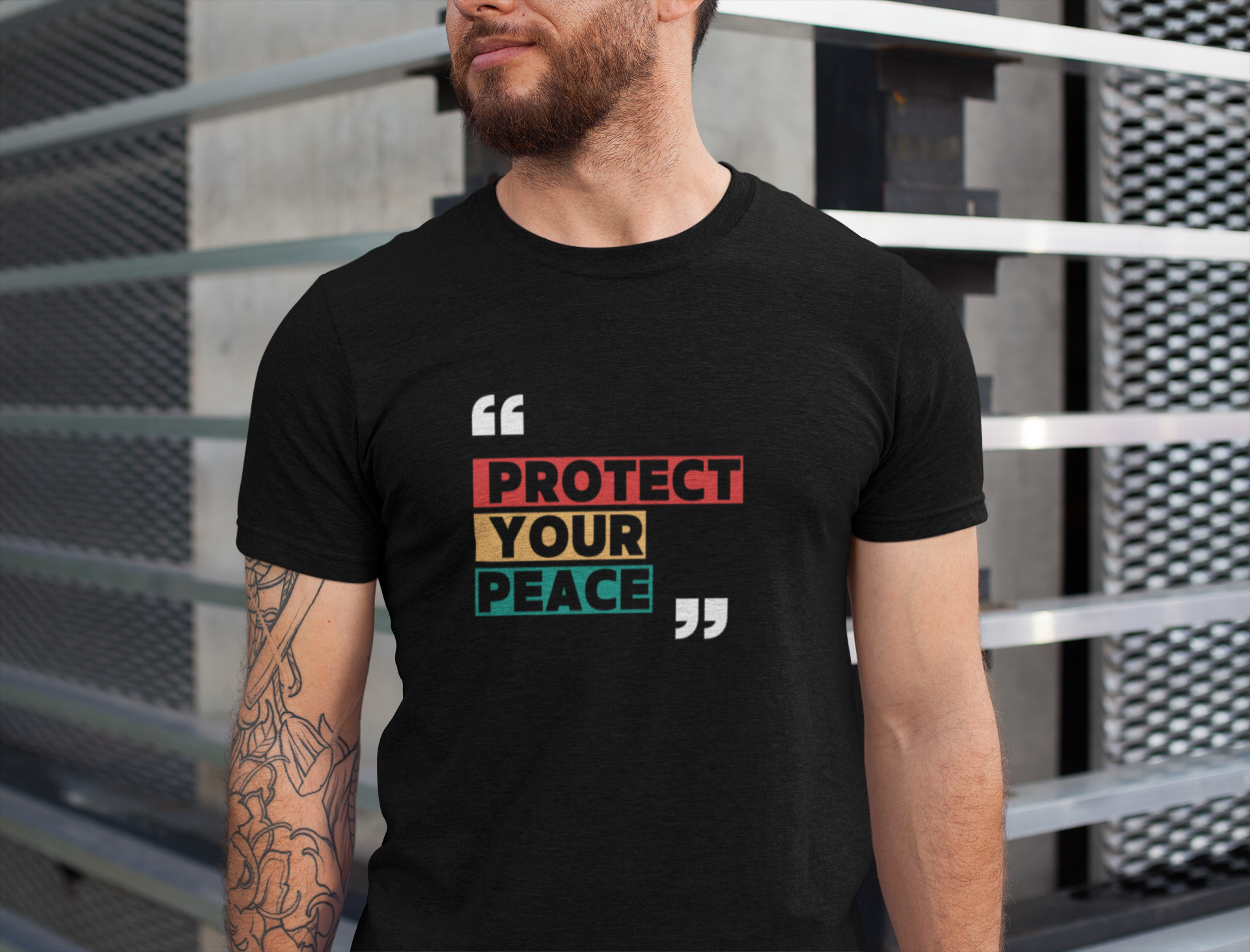 Protect your peace Crew T-Shirt