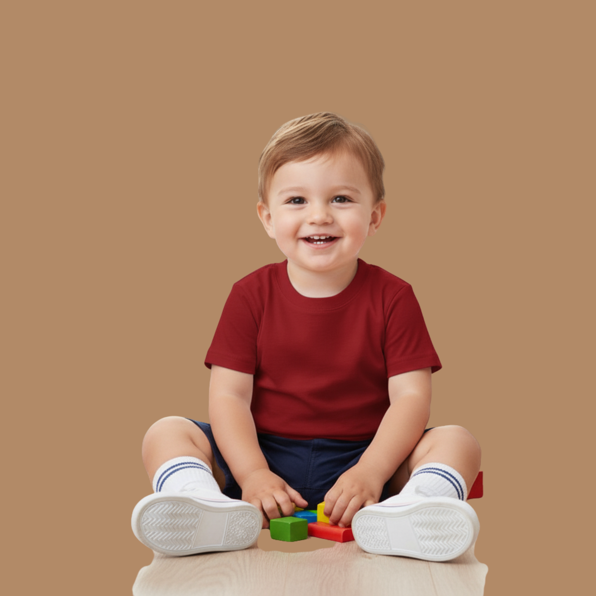 Boy's Crew Neck T-Shirt