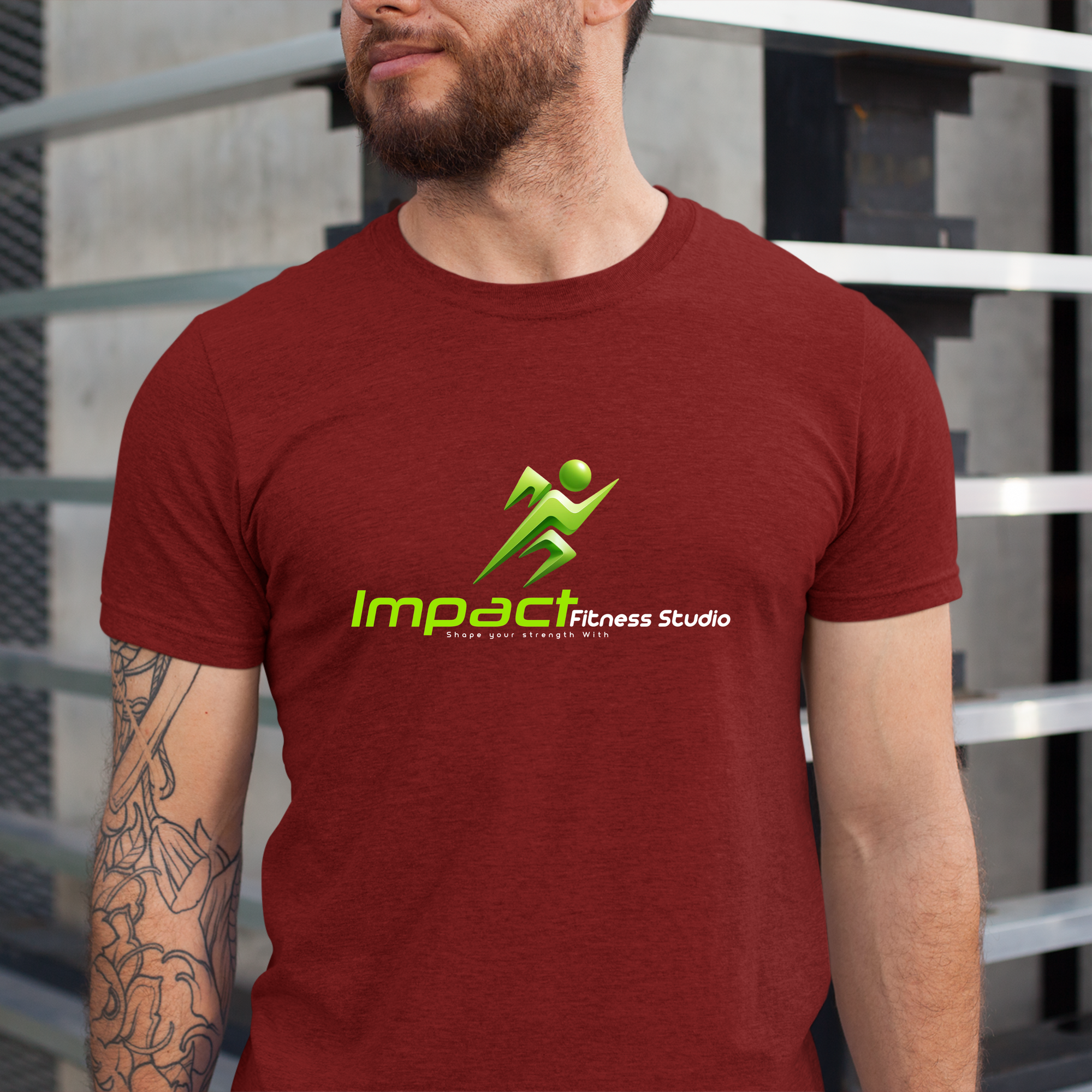 Impact Fitness Gym Classic Crew T-Shirt