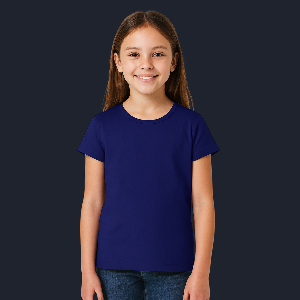 Girl's Crew Neck T-Shirt