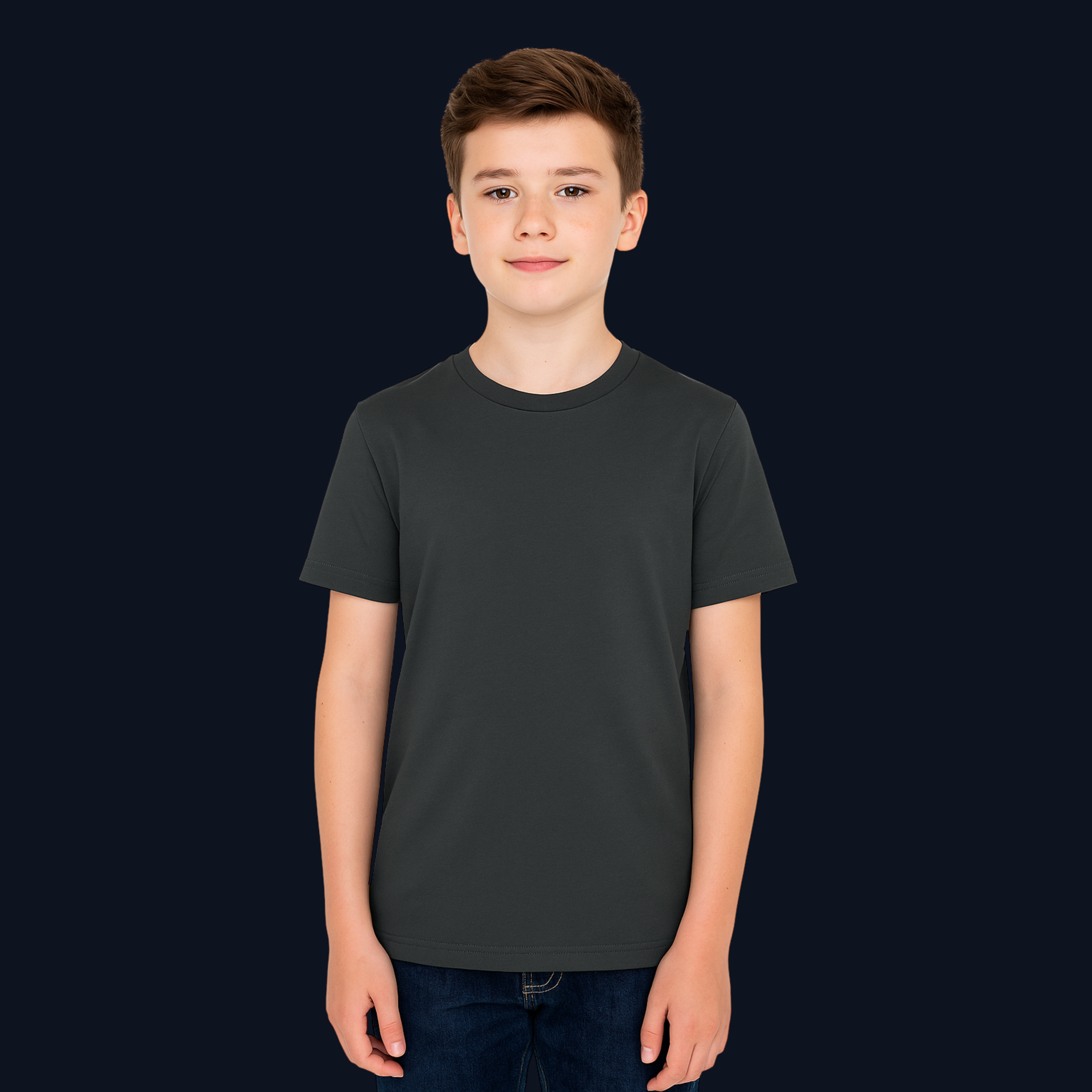 Boy's Crew Neck T-Shirt