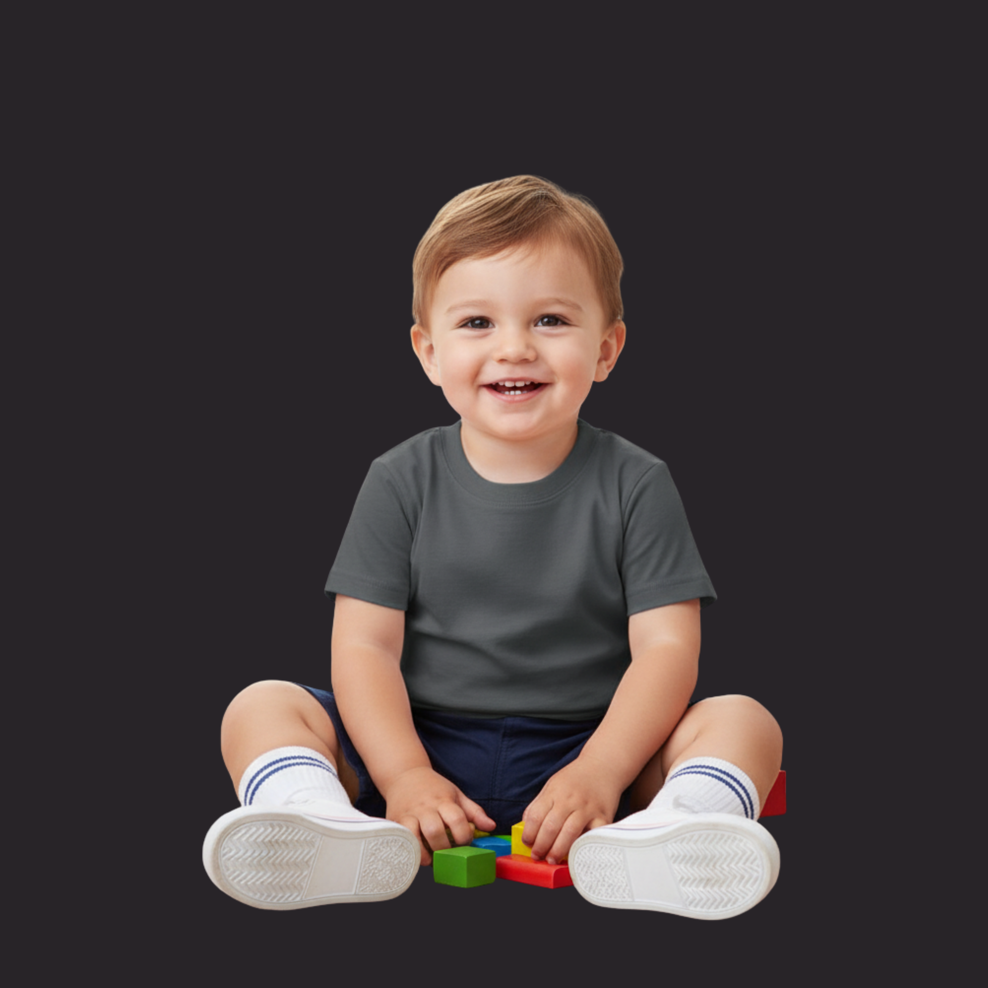 Boy's Crew Neck T-Shirt