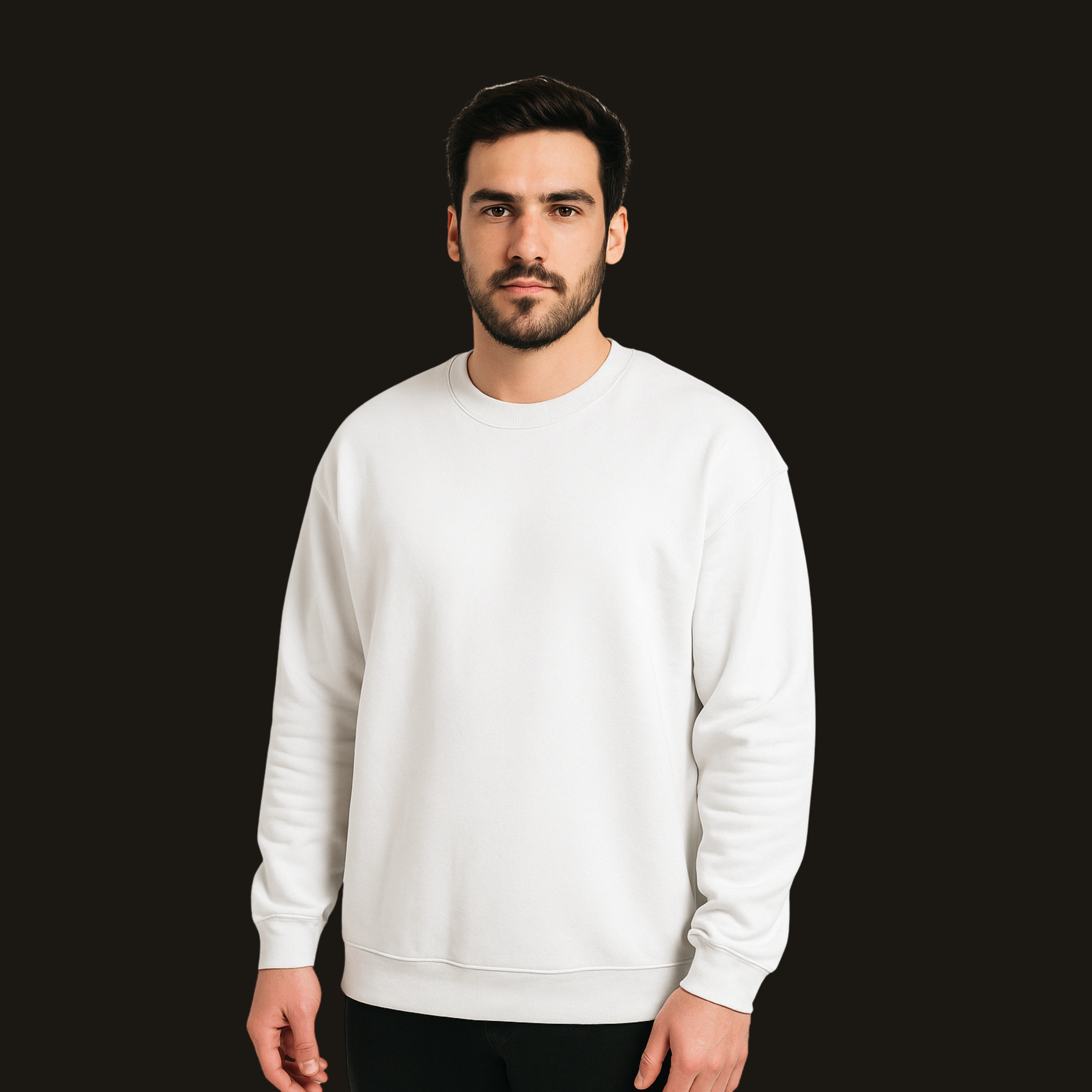 Unisex Oversized Sweatshirt White