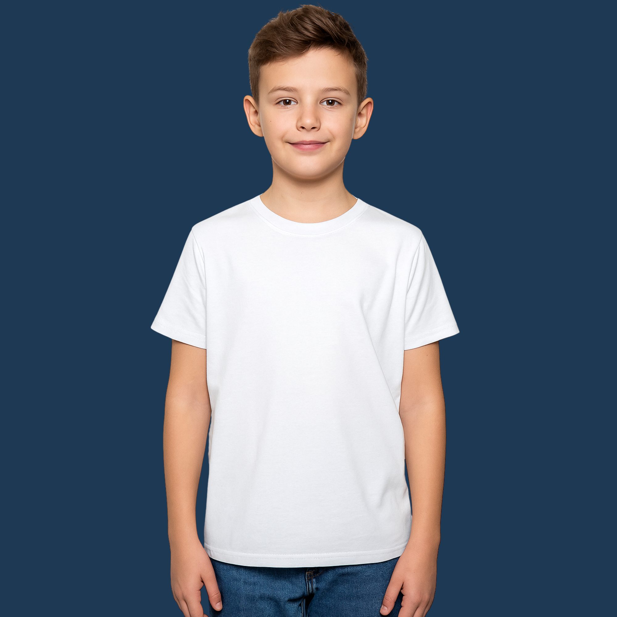 Boy's Crew Neck T-Shirt